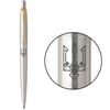 Ручка кулькова Parker JOTTER UKRAINE Stainless Steel GT BP Тризуб етніка