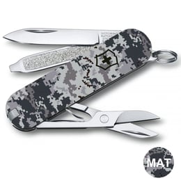Складной нож 58 мм Victorinox CLASSIC SD ARMY Пиксель синий 0.6223.3.W3942pw