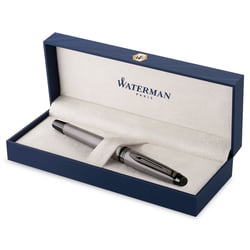 Ручка перьевая Waterman EXPERT Metallic Silver Lacquer RT FP F