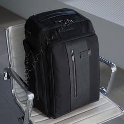 Рюкзак на колесах Piquadro BRIEF 2 (BR2) Black BV4817BR2BM_N