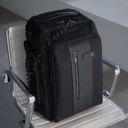 Рюкзак на колесах Piquadro BRIEF 2 (BR2) Black BV4817BR2BM_N