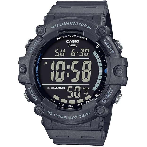 Часы 51 мм Casio STANDARD Digital Sport AE-1500WH-8BVEF