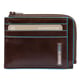 Картхолдер з монетницею Piquadro BLUE SQUARE (B2) Cognac PP4822B2R_MO