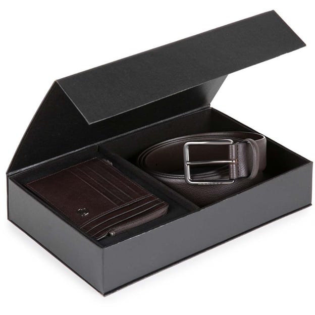 Подарунковий набір Piquadro BLACK SQUARE (B3) Dark Brown CUBOX09B3R_TM