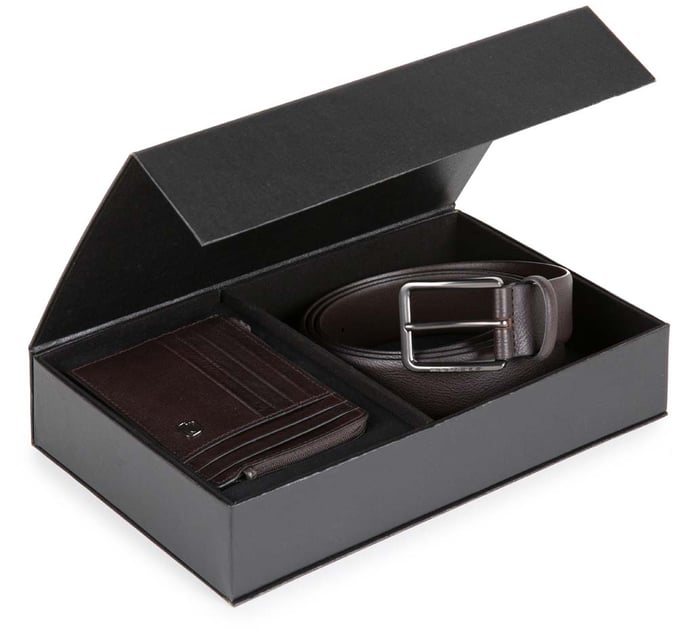 Подарочный набор Piquadro BLACK SQUARE (B3) Dark Brown CUBOX09B3R_TM