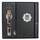 Набор: ручка шариковая Parker IM SPECIAL Black GT BP Эмблема МВД + блокнот Parker + подарочная коробка