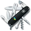 Швейцарський складаний ніж 91мм Victorinox CLIMBER UKRAINE 1.3703.3_T1166u