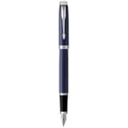Ручка перова Parker IM Blue CT FP M
