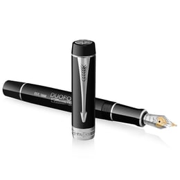 Ручка перова Parker DUOFOLD 135th Anniversary Precious Black CT FP18-С F