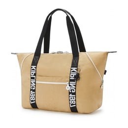 Дорожня сумка Kipling ART M Beige Black (85V)
