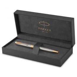 Ручка шариковая Parker SONNET Stainless Steel GT BP