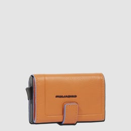 Картхолдер із висувним механізмом Piquadro ATLAS (S138) Orange PP5649S138R_AR
