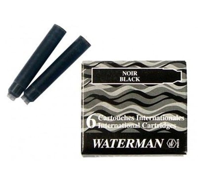 Картриджі Waterman Mini чорні (6 шт)