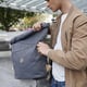 Рюкзак для ноутбука 15″ Kipling REDRO Casual Grey (23V)