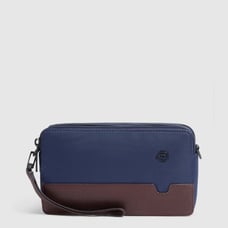 Клатч Piquadro MARCEL (W138) Blue-Dark Brown AC4221W138_BLUTM