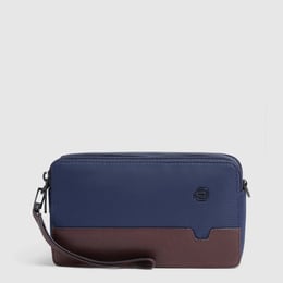 Клатч Piquadro MARCEL (W138) Blue-Dark Brown AC4221W138_BLUTM