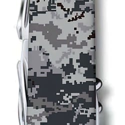 Швейцарский складной нож 91мм Victorinox SWISSCHAMP ARMY Пиксель синий 1.6795.3.W3942p