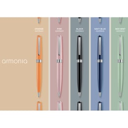 Ручка кулькова Montegrappa ARMONIA Black CT BP ISA1RBAC