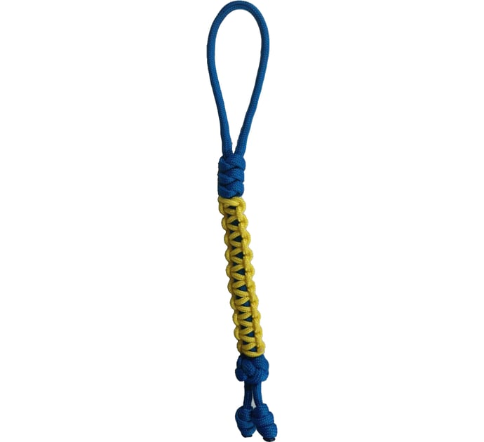 Темляк Loopy Snake, Yellow and Blue (2,1м)