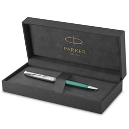 Ручка кулькова Parker SONNET Essentials Metal & Green Lacquer CT BP