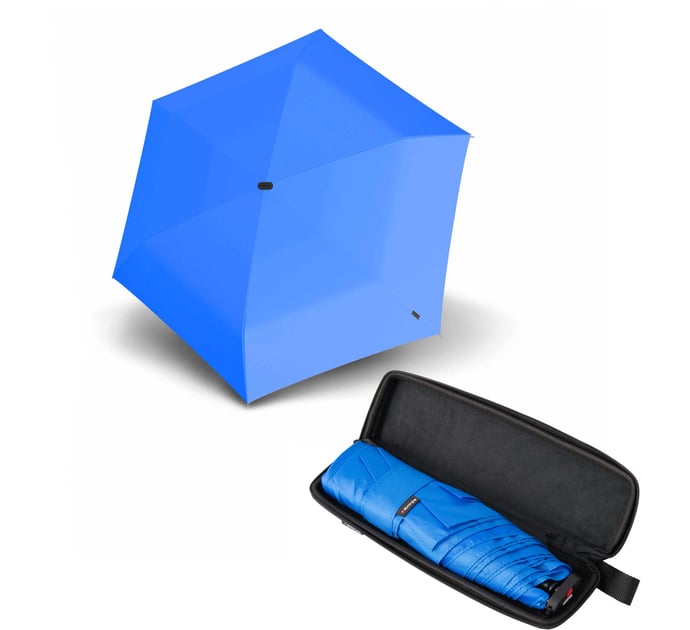 Парасолька механічна Knirps X4U Ultra Light Slim Manual/Neon Blue Kn95 6030 8803
