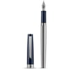 Ручка перова Montegrappa ARMONIA DUETTO Dark Blue CT FP F ISA1M2AD