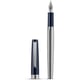 Ручка перова Montegrappa ARMONIA DUETTO Dark Blue CT FP F ISA1M2AD