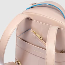 Рюкзак для iPad mini Piquadro BLUE SQUARE (B2) Pale Pink CA6677B2-RO2