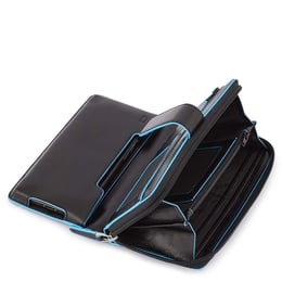 Портмоне Piquadro BLUE SQUARE (B2) Black PD1354B2R_N