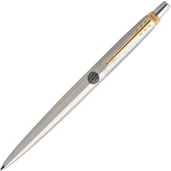 Ручка кулькова Parker JOTTER UKRAINE Stainless Steel GT BP Тризуб з дубовим вінком