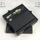 Подарунковий набір Parker SONNET Matte Black Lacquer GT BP (кулькова ручка + блокнот Parker)