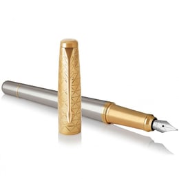 Подарунковий набір Parker URBAN Premium Aureate Powder GT FP F (перо + чохол)