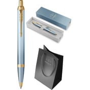 Ручка кулькова Parker IM Rituals Turquoise Green GT BP + Пакет Parker Rituals
