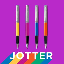 Ручка перьевая Parker JOTTER Originals Blue CT FP F (Eco упаковка)