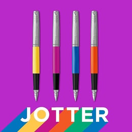 Ручка перова Parker JOTTER Originals Blue CT FP F (Eco упаковка)
