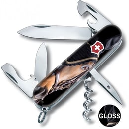 Швейцарський складаний ніж 91мм Victorinox SPARTAN ZODIAC Королівський кінь 1.3603.3.Z5290pk