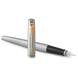 Ручка перова Parker JOTTER Stainless Steel GT FP M