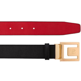 Ремінь двосторонній Piquadro CIRCLE (W92) Black-Red CU6180W92_NR