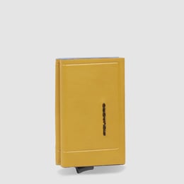 Картхолдер-портмоне з висувним механізмом Piquadro ATLAS (S138) Yellow PP5585S138R_G