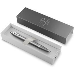 Ручка шариковая Parker IM Rituals Grey CT BP + Пакет Parker Rituals