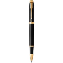 Ручка роллерная Parker IM UKRAINE Black GT RB Трезубец на колпачке