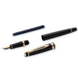 Ручка перова Waterman EXPERT Black GT FP F