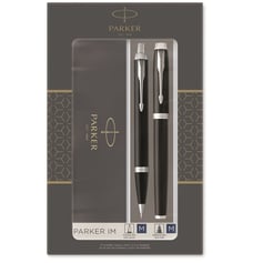 Набір Parker IM Black CT FP+BP (перова та кулькова ручка)