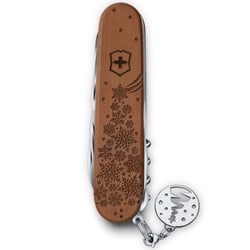 Лимитированный складной нож 91мм Victorinox CLIMBER WOOD Winter Magic LE 2025 1.3701.63E1