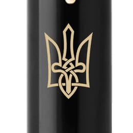 Ручка кулькова Parker IM UKRAINE Black GT BP Тризуб стилізований
