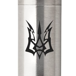 Ручка кулькова Parker JOTTER UKRAINE Stainless Steel GT BP Тризуб-Блискавка