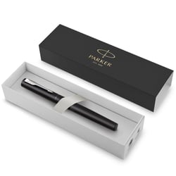Ручка перьевая Parker VECTOR XL Metallic Black CT FP F