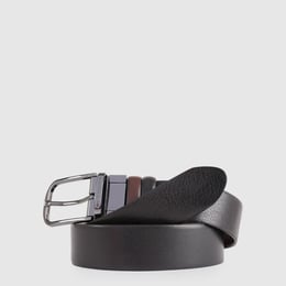 Ремінь двосторонній Piquadro BLACK SQUARE (B3) Bk.Brown-Black CU4877B3_TMN
