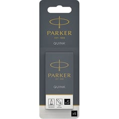 Картриджи Parker Quink черные (5 шт/ блистер)