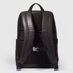 Рюкзак для ноутбука 15,6″ Piquadro BLACK SQUARE (B3) Dark Brown CA6503B3_TM